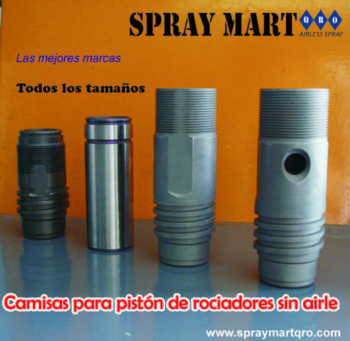 Camisas para piston de  airless